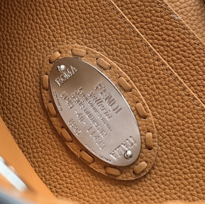 フェンディバッグ素材ディテール